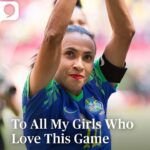 Marta Instagram - “I am so happy knowing that little girls all over the world will be able to watch us out on the pitch living out our dreams.” ⁠ ⁠ @martavsilva10 is dedicating this World Cup to little girls everywhere. (Link in bio) • 📸: @samrobles/The Players’ Tribune