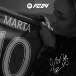 Marta Instagram - The powerful dream of a girl has come true. 🎮🚀 #TheWorldsGame #FC24 O sonho poderoso de uma menina se tornou realidade. 🎮🚀 #OJogoDeTodoMundo #FC24 Tune in this Saturday to watch Marta's first game of the season. ⚽️