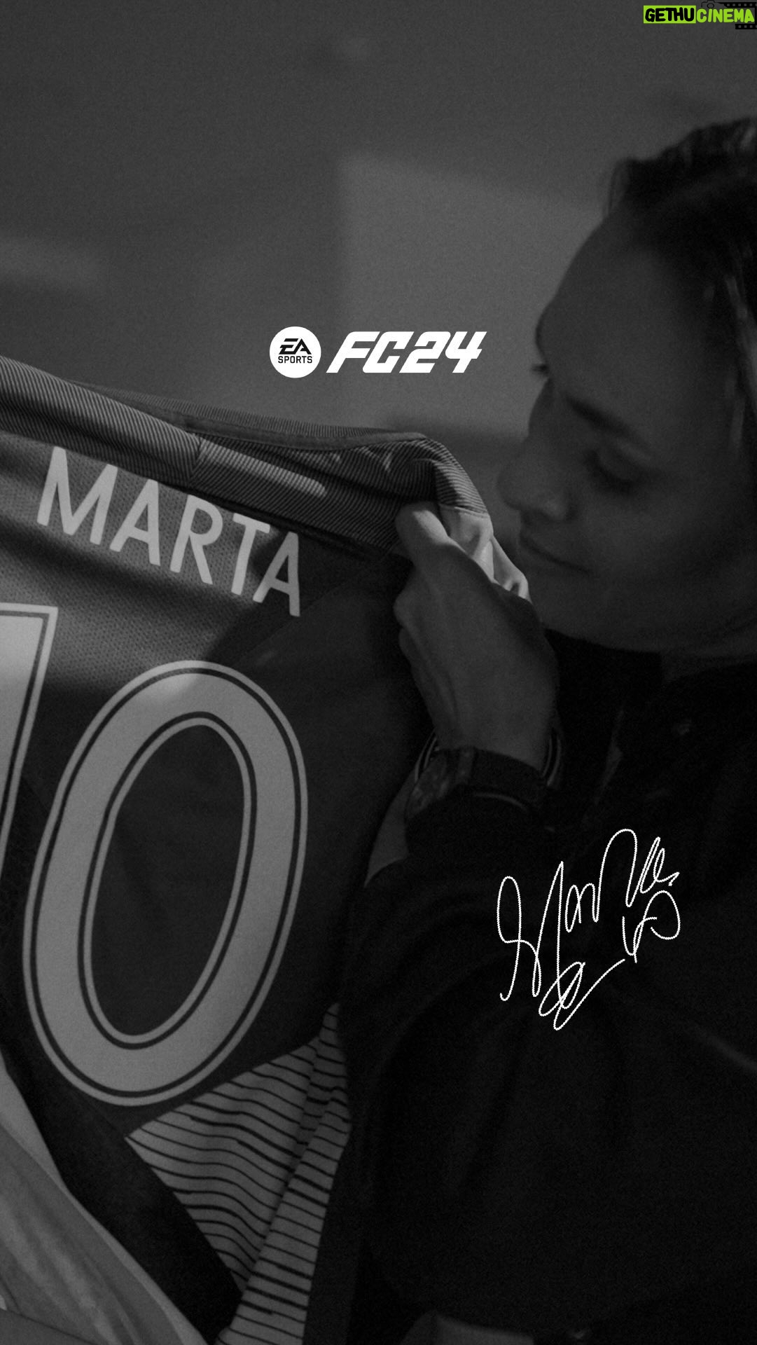 Marta Instagram - The powerful dream of a girl has come true. ๐ฎ๐ #TheWorldsGame #FC24 O sonho poderoso de uma menina se tornou realidade. ๐ฎ๐ #OJogoDeTodoMundo #FC24 Tune in this Saturday to watch Marta's first game of the season. โฝ๏ธ