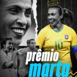 Marta Instagram - Só sendo a nossa rainha Marta para ganhar um prêmio com seu nome. Você é gigante 🇧🇷🔥🤩 #Marta #FutebolFeminino #Brasil #PremioMarta