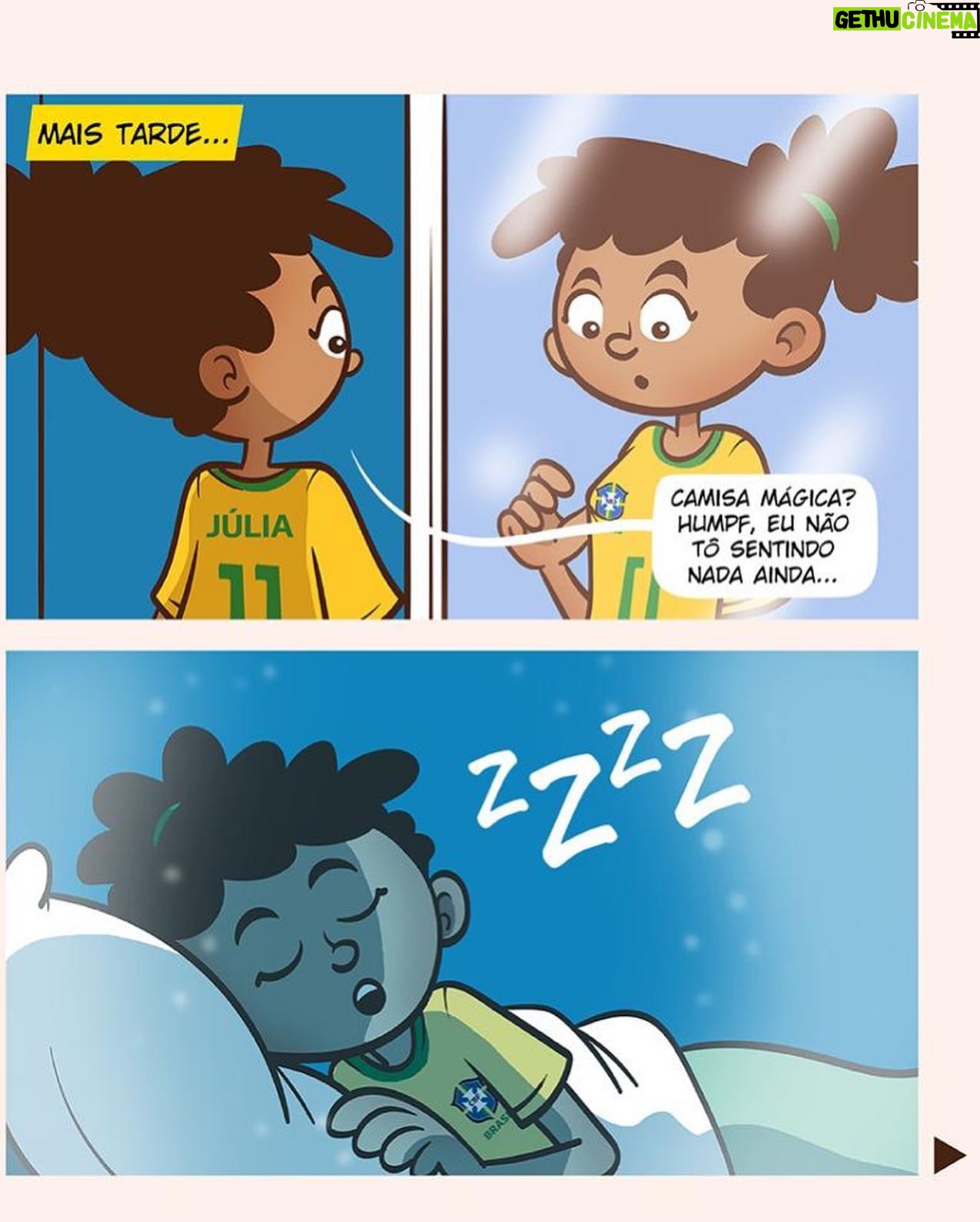 Marta Instagram - Eu já fui como a Júlia, uma criança que sonhava em jogar futebol. Todas as 'Júlias' da nova geração, acreditem: Você podem tudo! Feliz Dia Das Crianças! @selecaofemininadefutebol Créditos: @cascaozoila @lucianofreitaslu