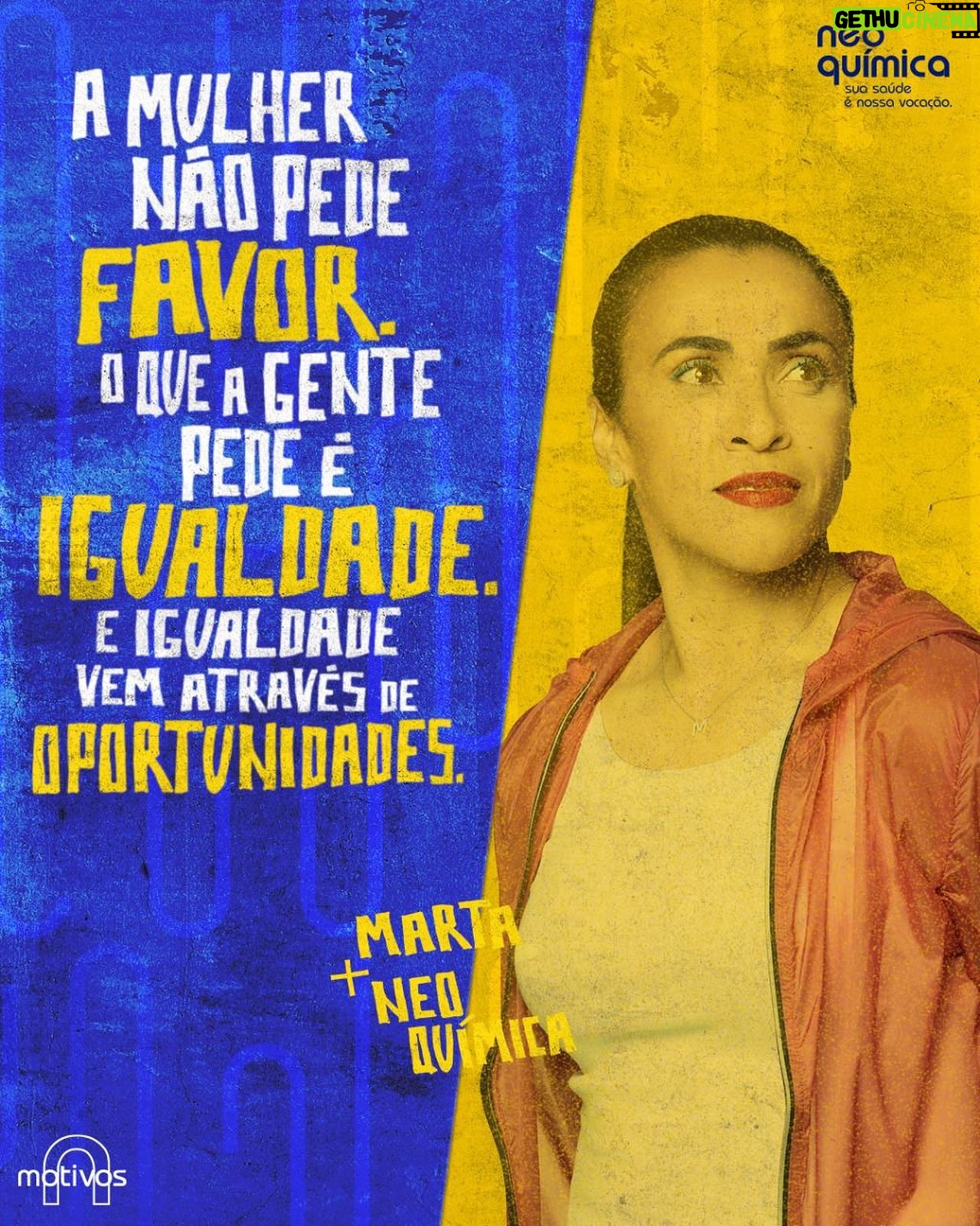 Marta Instagram - Eu e a Neo Química temos N motivos para acreditar num país com mais igualdade para todos. Não só no esporte, mas em todo mercado de trabalho. @neoquimica