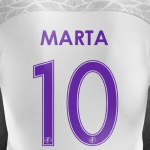 Marta Instagram - Introducing our new 2020-21 jersey, the White Plume kit: a tribute to the best fans in the NWSL! Get yours now at ShopOrlandoPride.com
@orlpride