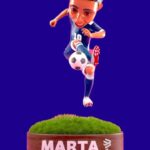 Marta Instagram – Ontem a @martavsilva10 entrou em campo e eu fiquei tão empolgada que até fiz esse hino pra gente vibrar ainda mais na Last Dance da rainha! 👑 

Quem vem comigo nesse dueto? Vamos unir nossa torcida em um só coro 🗣️ Grave seu vídeo e marque @latambrasil! 

A Marta joga, eu vou tá lááá 😎⚽🏆
Não tem fronteiras pra voaaaaar ✈️
A nossa estrela vai brilhaaaar 🌟✨💫
Vai na ginga 💃, vai na raça 💪, vamo lá!!!! 🇧🇷⚽🔟