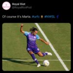 Marta Instagram - THERE’S ONLY ONE MARTA 🐐 Within five minutes of entering the pitch, @martavsilva10 not only scored @orlpride’s 200th goal in program history, but led them to victory 😎 #marta #nwsl #orlpride