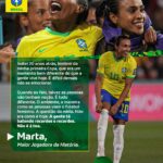 Marta Instagram – Impossível não se emocionar, Rainha @martavsilva10! 👑💛