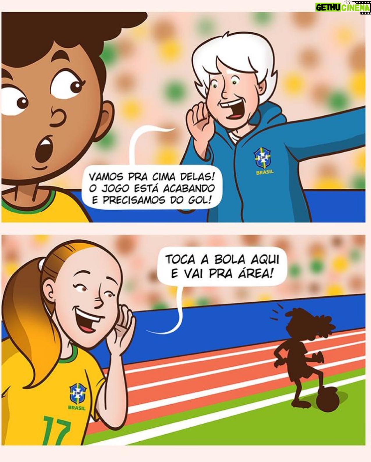 Marta Instagram - Eu já fui como a Júlia, uma criança que sonhava em jogar futebol. Todas as 'Júlias' da nova geração, acreditem: Você podem tudo! Feliz Dia Das Crianças! @selecaofemininadefutebol Créditos: @cascaozoila @lucianofreitaslu