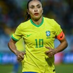 Marta Instagram - 1️⃣2️⃣3️⃣ gols da Rainha Marta! 👑 📸 Nayra Halm / Staff Images Woman / CBF