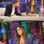 Marta Díaz Instagram – Mi segunda vez en el @elhormiguero mejor acompañada imposible! 🤩❤️ 
Calentando motores para lo que se viene esta noche @eldesafioa3 LA FINAL! 🔥

MakeupLook: @lancomeofficial @beautyexpertlancome 
Hair: @ghdspain 
Traje: @byniumaal 
Joyas: @rabatjewellery