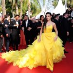 Marta Díaz Instagram - FESTIVAL DE CINE DE CANNES 2023💛💛 Un honor haber llevado este vestido de @lorenzocaprile hecho especialmente para esta ocasión, ha sido un proceso tan especial 🫶🏼✨ gracias a todo el equipo por haberlo hecho posible @tallercaprile Hair: @pablmaciasr @ghdspain MakeupLook: @lancomeofficial @miguelbling @beautyexpertlancome Style: @davidrivas___ Gracias de corazón @meta @creators @instagram por otro año más con vosotros 🫶🏼✨ @Universal_Spain #AsteroidCity #cannes2023