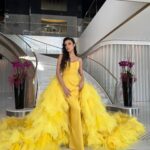 Marta Díaz Instagram - FESTIVAL DE CINE DE CANNES 2023💛💛 Un honor haber llevado este vestido de @lorenzocaprile hecho especialmente para esta ocasión, ha sido un proceso tan especial 🫶🏼✨ gracias a todo el equipo por haberlo hecho posible @tallercaprile Hair: @pablmaciasr @ghdspain MakeupLook: @lancomeofficial @miguelbling @beautyexpertlancome Style: @davidrivas___ Gracias de corazón @meta @creators @instagram por otro año más con vosotros 🫶🏼✨ @Universal_Spain #AsteroidCity #cannes2023