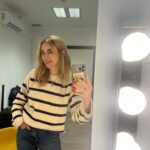 Marta Hazas Instagram - La luz de un día con arco iris #sinfiltros y empezando nuevo proyecto 🌈🎥 Ya os contaré . #marzo2024