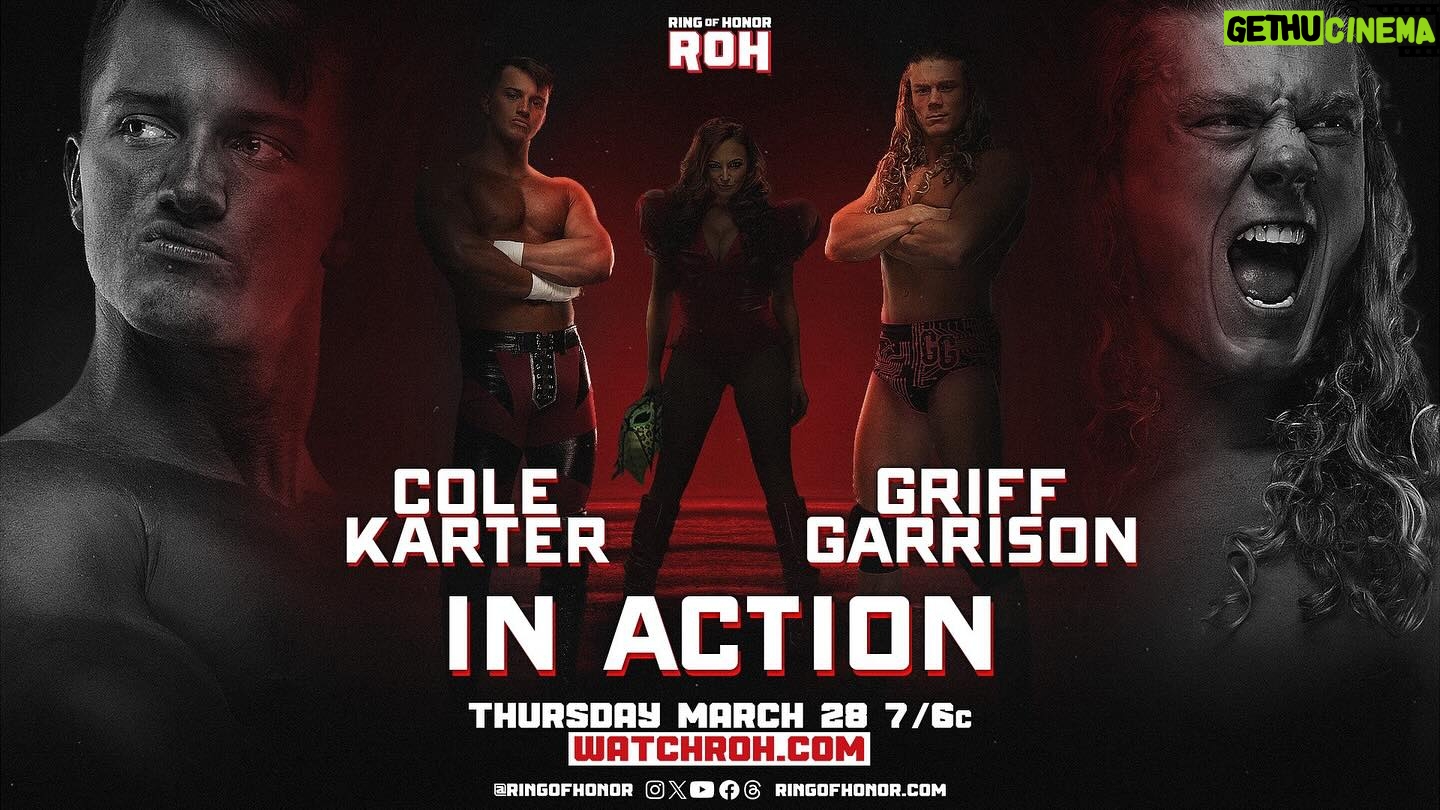 Mary Louis Kanellis-Bennett Instagram - Momma and her Baby Boys will be appearing, for your viewing pleasure, on @ringofhonor tomorrow. @griffgarrison @realcolekarter Side note… This graphic is the perfect representation of what, I want my spot in my wrestling to be. It is exactly what I am. Present but in the shadows. Working from within. Greasing gears, pulling levers, making introductions, and turning heads. Most importantly earning masks and respect. 🐍 I am OZ, the woman behind the curtain. High fives to the @ringofhonor graphics and photography teams!!