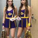 Mary Mouser Instagram - I loved rocking Sam’s Laker Girl halloween costume & these were some epic filming days of @cobrakaiseries S1 w my girlssss 💜💛 ARE YOU GUYS DRESSING UP FOR HALLOWEEN THIS YEAR? If so, TELL ME ABOUT YOUR COSTUMES - anyone dressing up as CK characters?? 👀 PS. Peep the shots from when @xolo_mariduena stole my phone on set 🙄