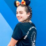 Mary Mouser Instagram - this time last year, I had a long weekend from work, so my sister and I went to Disneyworld ✨ seriously Disney parks at Halloween time are my favorite kind of magical. I’ll be waiting to go back until the world is much safer, but I already have a list of foods I’ll want to eat when I get there 😂 What’s your favorite park ride / snack?