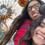 Mary Mouser Instagram - 3 things yesterday taught me: 1) Oshún is obsessed w piggyback rides. i nearly tripped and died too many times. 2) it’s Oshún’s world and we’re all just allowed to be here and 3) Disney with the right people is equally as chaotic as it is magical. [oh, and 4) Joey says I make too many lists 🙃]