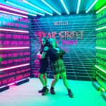 Mary Mouser Instagram - we ain’t afraid of no ghosts. #fearstreet part three was a blast - and we definitely got in on the scares this time around 😈 ps. my partner for fighting off crazy possessed killers? my baby sis @ashleymousermusic for sure.