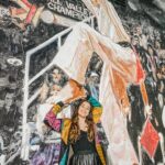 Mary Mouser Instagram - 👊✨LaRusso for life✨👊 Last night we stopped by the Karate Kid mural in the Valley. As you can see, I did my best to support the fam (literally and emotionally) 😂💪