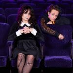 Mary Mouser Instagram - Halloween 5ever. aka : the time my lifetime dreams of living in a world full of Halloween and Hot Topic came true at once. here’s some fun bts ‘making of’ shots - as well as one pic that truly shows I’ve been an emo girl forever (at least I thought I was and I truly tried to be) @hottopic #HalloweenForever #SponsoredbyHT