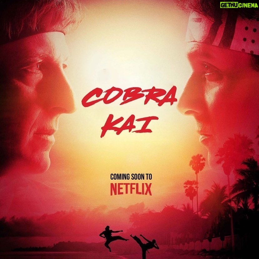 Mary Mouser Instagram - all THREE seasons of cobra kai (so far) - coming soon to @netflix 🤭👊 . These are just a few of the many amazing memories I have from filming season 3 of Cobra Kai last fall. I cannot wait for you guys to see what’s coming next 👀❤️