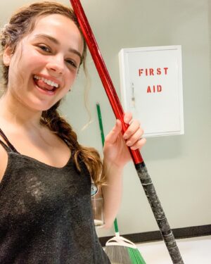 Mary Mouser Instagram - a couple of @cobrakaiseries BTS shots - aaaaand then a saga of my phone being stolen and used for secret selfies by my “friends” 😒

Am I just too trusting that I leave my phone out on set? Or are these guys the real problem here? 😂 BTW - I’m coming for ALL OF YOUR PHONES NEXT SEASON 😈

Can you guys guess what episodes each of these shots came from?!
