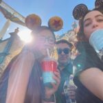 Mary Mouser Instagram - 3 things yesterday taught me: 1) Oshún is obsessed w piggyback rides. i nearly tripped and died too many times. 2) it’s Oshún’s world and we’re all just allowed to be here and 3) Disney with the right people is equally as chaotic as it is magical. [oh, and 4) Joey says I make too many lists 🙃]