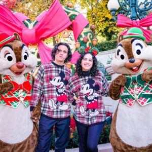 Mary Mouser Instagram - new castle, same adoration for all things magical ✨ 

thank you to @disneylandparis for welcoming us to enjoy a very #DisneyXmas 💖 and for introducing us to our new twinning-buddies, Chip & Dale! 🙃