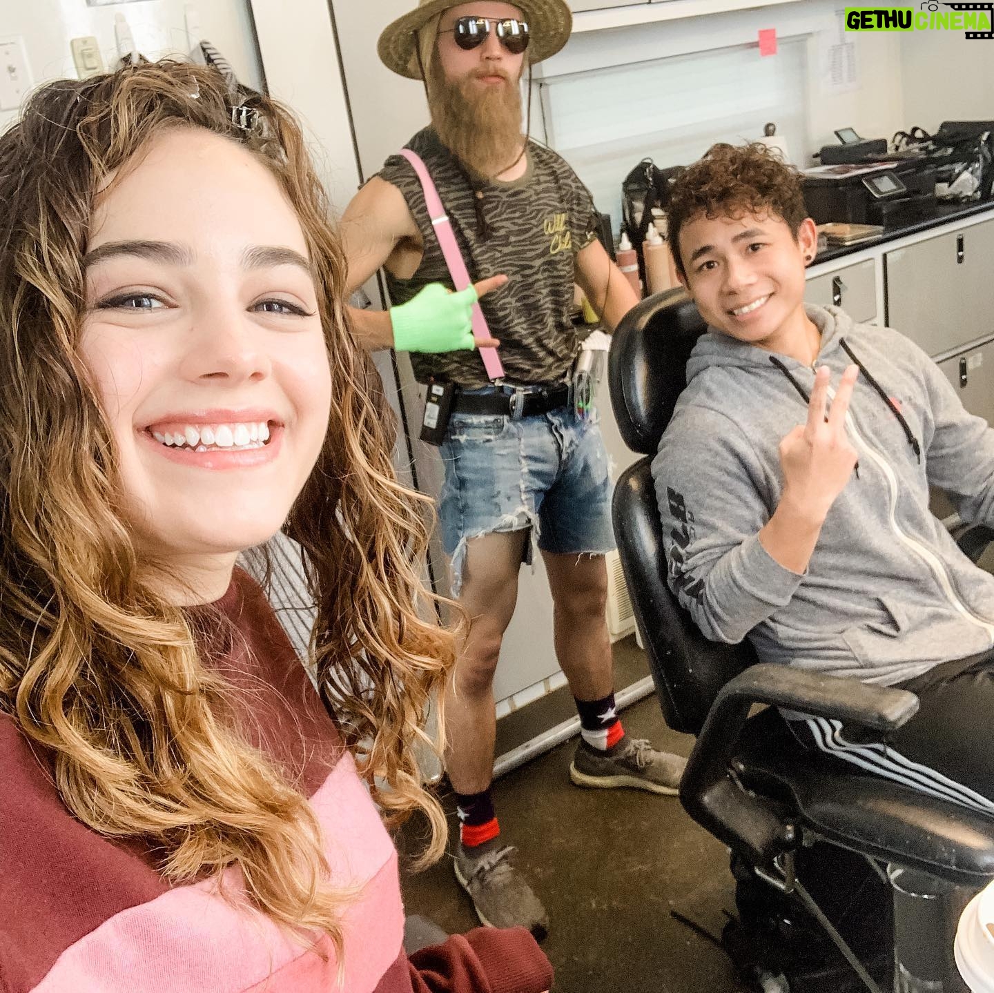 Mary Mouser Instagram - all THREE seasons of cobra kai (so far) - coming soon to @netflix 🤭👊 . These are just a few of the many amazing memories I have from filming season 3 of Cobra Kai last fall. I cannot wait for you guys to see what’s coming next 👀❤️