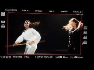 Mary Mouser Instagram - season 5 bts post simply has to be dedicated to my favorite karate moments. well, some of them anyway. here’s some in between moments, some making-of moments, and best of all - some jam sessions/dance party/training-our-butts-off moments with my CK fam. 

as you can see, we all work very hard. esp Jacob. 

anyway - tell me your fave fight moments from season 5??