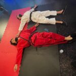 Mary Mouser Instagram - season 5 bts post simply has to be dedicated to my favorite karate moments. well, some of them anyway. here’s some in between moments, some making-of moments, and best of all - some jam sessions/dance party/training-our-butts-off moments with my CK fam. as you can see, we all work very hard. esp Jacob. anyway - tell me your fave fight moments from season 5??