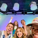 Mary Mouser Instagram - visual list of the people I call to get me out of trouble… and to get me into trouble tbh 🙃💖 I love them all dearly and am grateful every day to this show for the excuse to spend even more time around them. Our types of crazy compliment each other well.. when we’re not wreaking havoc on one set or another 😬 What was your favorite interview moment from this press day so far? ps. Snaps for Tanner pulling off the dress better than I ever could 🤘