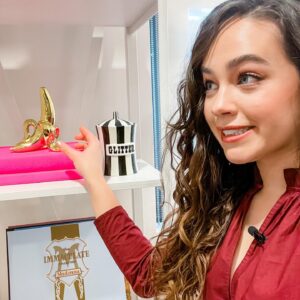 Mary Mouser Instagram - so this my favorite ‘green’ room ever - lots of pink, not much green, and the vibes were EXQUISITE! 

if you guys haven’t see them already, check out the clips from this super awesome experience on YT! (I was fan-girling the entire time) thanks so much @kellyclarksonshow for having me - will forever adore and happy-scream about this day.

(ps. not me JUST NOW remembering I never showed you guys these pics from the KCS green room before the show 🙃)

pps. @laurdiy - I didn’t get to keep these jeans so I’d love to get another tutorial from you on making them some day... now just to figure out how to pull the look off 😂

ppps. in case you were wondering: no, I didn’t actually steal the golden 🍌, but I did look up where to get my own. I’m banana-obsessed, iykyk.