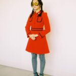 Mary Mouser Instagram - ❤️‍🔥👓🧨 I felt like I should be wreaking havoc on a famous chocolate factory w a golden ticket in hand for this shoot for @whowhatwear . photographer: @davidkatzinger styling: @laura_sophie_cox make up: @courthart1 hair: @_katthompson_ ‘fit: @vivetta @gucci @beladorajewelry