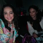 Mary Mouser Instagram - if my giant grin in every pic wasn’t enough to convince you: I had so much fun last night. 90s theme night & a scary movie chill? yes yes yes 😍 ps. no mary’s or @selkiehom’s were harmed in the making of these photos 👻 butterfly clips and knife/baseball bat fights are just how we show our love for one another 💖