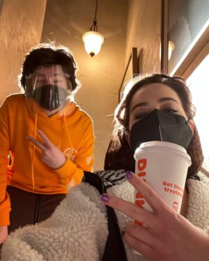 Mary Mouser Instagram - SEASON 4 OF COBRA KAI IS STREAMING NOW ON NETFLIX ❤️‍🔥

okay now that I have your attention… here are a few bts pics from S4 of some magical moments and some wonderful people that I feel so grateful to know and spend my days with. Bringing the world of Cobra Kai to life truly feels like a dream every day and I have you to thank for making that dream a reality. 👊💖

More BTS to come - but I don’t want to spoil anything just yet. GO GET WATCHING SO I CAN SHARE THIS FUN STUFF! (ps. have I mentioned you should never ask @tannerbuchananofficial or @xolo_mariduena to hold your phone for you during a take? 🙄)