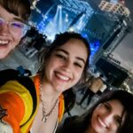 Mary Mouser Instagram - we were having far too much fun to take quality pictures. so here’s what i got. also, peep the little ghosties glowing in the pics with me, spooky szn is upon us 🧡👻)