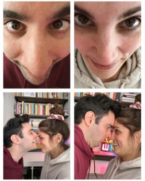 Mary Synatsaki Instagram - Ευχές για καλού Αγίου Βαλεντίνου σημερινή ημέρα 👽♥️👽