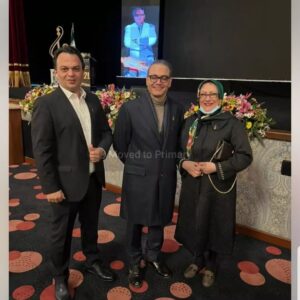 Maryam Amirjalali Instagram - درودفراوان‌ براستادعلیرضاقربانی‌‌‌ که باعث افتخارهنرموسقی ایران وایرانی هست💙 با
تشکرازجابرماجدی‌عزیز🙏