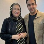 Maryam Amirjalali Instagram - اکران‌خصوصی‌فیلم‌سینمائی‌هولیا درکنارهنرمندخوبمون‌پوریاپورسرخ💙