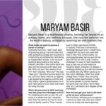 Maryam Basir Instagram - New press ✨📰✨ @maryambeauty_____ @urbanmagazine #maryambeauty