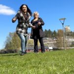 Maryam Zakaria Instagram - The transition we all need 😀❤️ From Mumbai to Stockholm in my moms arms 🙏 #transition #travelreels #travel #sweden #family #explore #reelsinstagram
