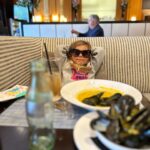 Maryse Mizanin Instagram – Lunch date with Monroe!!! ❤️