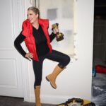 Maryse Mizanin Instagram – Trying to not break a nail!!!! 💅🏻

#ManorMarmiz #renovation #realestate