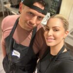 Maryse Mizanin Instagram - If you know me, you know i LOVE cooking! Maybe i get this from my dad, he was an AMAZING chef! I took @mikethemiz with me today and he gave new meaning to breaking bread 🥖 @surlatable