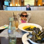 Maryse Mizanin Instagram – Lunch date with Monroe!!! ❤️