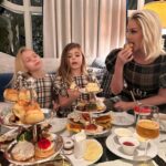Maryse Mizanin Instagram – My girls love playing tea time, so we took them to the real afternoon tea 🫖 

@thepeninsulabh 🤍