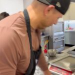 Maryse Mizanin Instagram - If you know me, you know i LOVE cooking! Maybe i get this from my dad, he was an AMAZING chef! I took @mikethemiz with me today and he gave new meaning to breaking bread 🥖 @surlatable