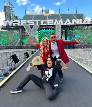 Maryse Mizanin Instagram - What a night!!!! 🤩 #wrestlemania