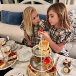 Maryse Mizanin Instagram – My girls love playing tea time, so we took them to the real afternoon tea 🫖 

@thepeninsulabh 🤍
