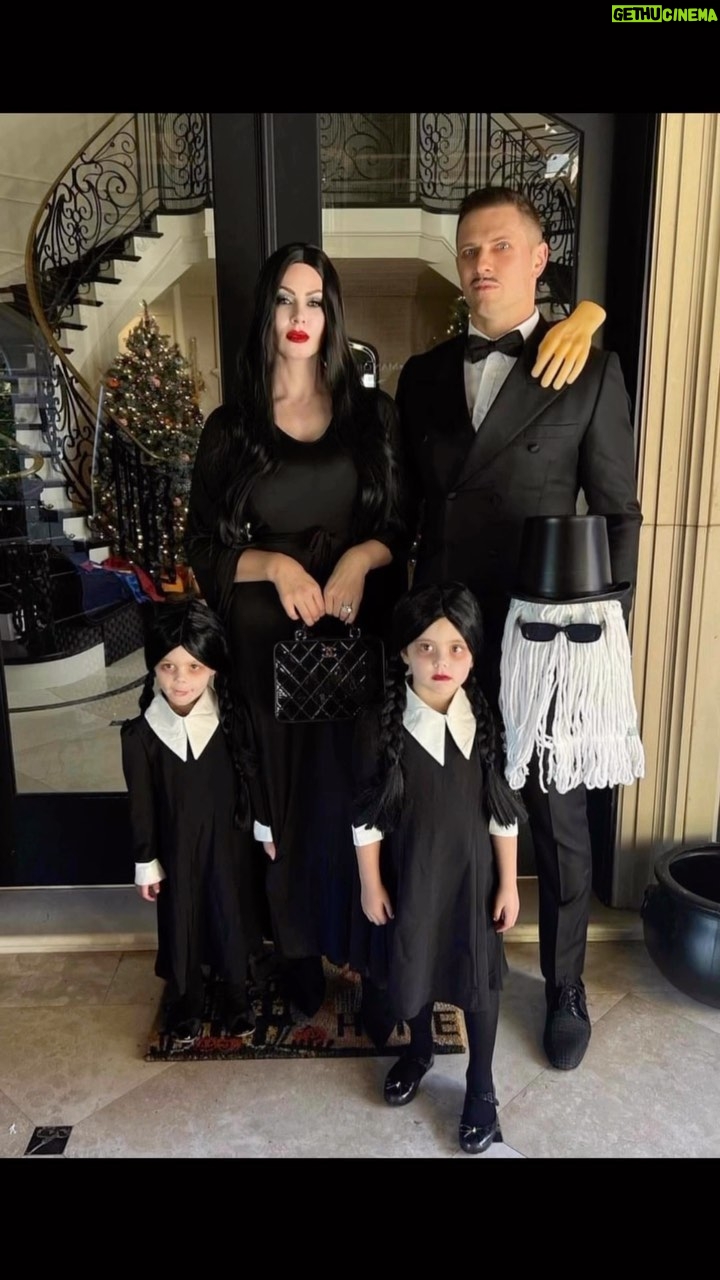 Maryse Mizanin Instagram - Previous Halloween costumes. Wait until you see us this year. Have a happy and safe Halloween. #HappyHalloween #ItFamily